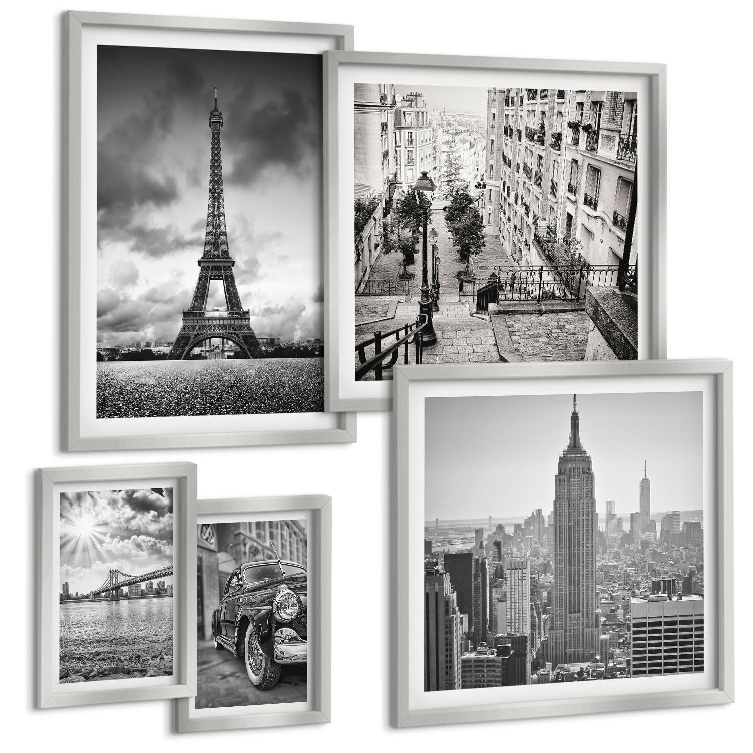 Tulup Bilder Silber 40x60 cm