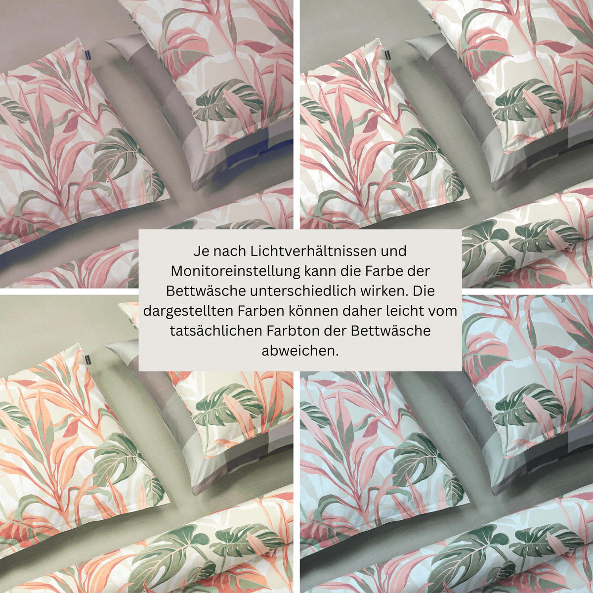 BETTWÄSCHESET Travis - Renforcé - 2-teilig - 155 x 220 cm - Mint - Mintgrün, Textil (155/220cm) - SCHIESSER