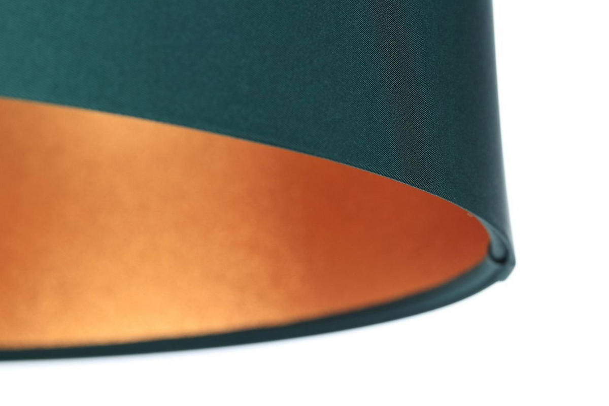 HÄNGELEUCHTE Grün 60/30 cm - Goldfarben/Grün, Kunststoff (60/1.1/30cm) - ONZENO