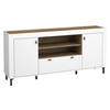 SIDEBOARD Mossa 2D1S MO07 - Schwarz/Weiß, Holzwerkstoff/Kunststoff (177/84/40cm) - MIRJAN24