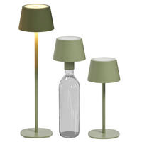 LED Tischlampe 3 in 1 Mintgrün max. 45cm hoch 2er-Set - Mintgrün, Metall (11/11/45cm) - Northpoint