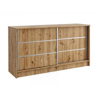 KOMMODE Samantha 160 cm, mit Sprossen, artisan - Braun, Kunststoff (161/85/44cm) - Margaret Hadas24