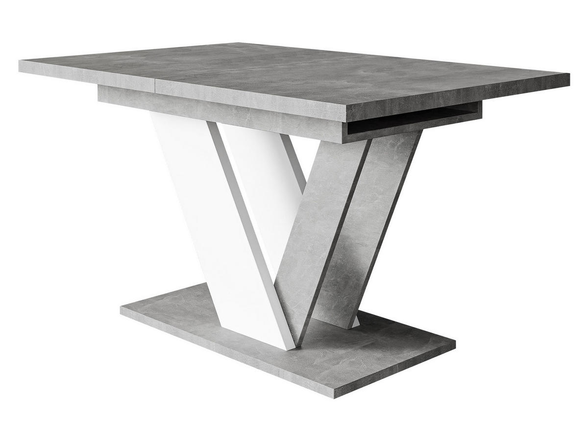 ESSTISCH ausziehbar Dubai - Grau, Holzwerkstoff (80/120/76cm) - MIRJAN24