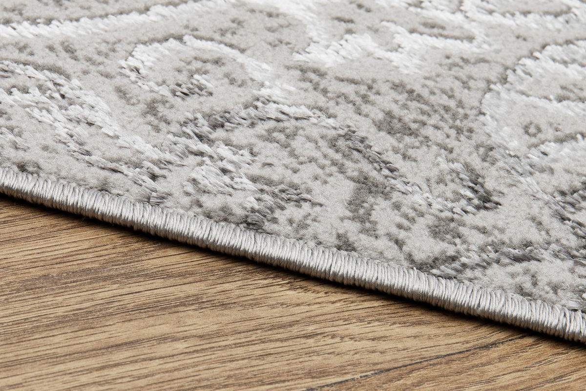 TEPPICH ARES Hellgrau 300/400 cm - Hellgrau, Kunststoff (300/400cm) - Tapiso