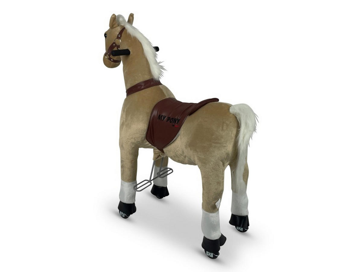 REITPFERD Layla beige Größe M - Beige, Kunststoff (85/33/105cm) - TPFLiving