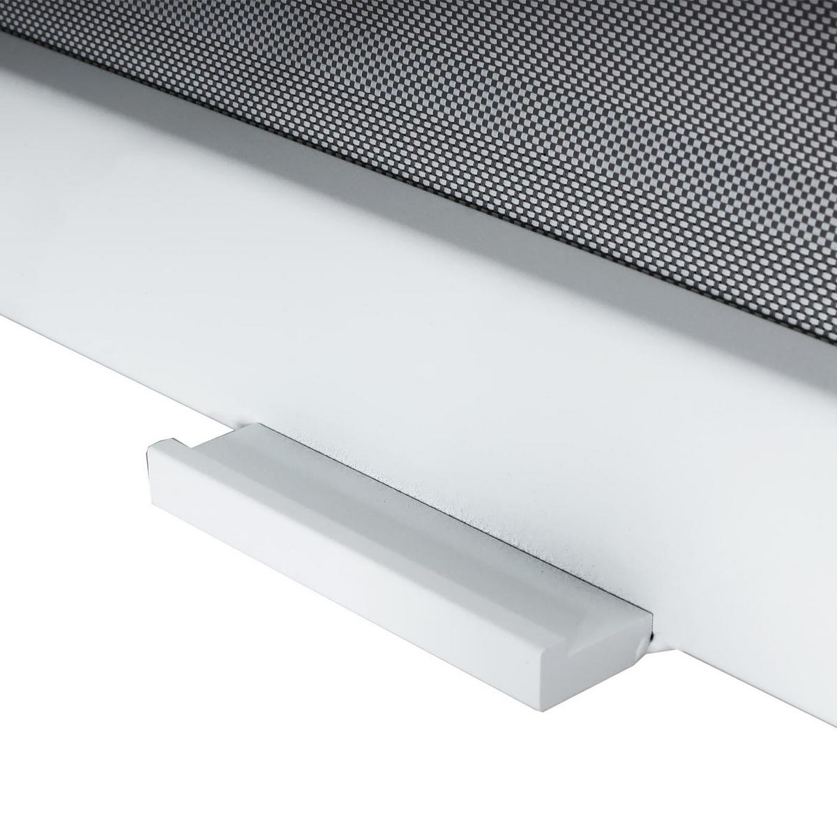 ALU PERGOLA MIT SEITENWAND Weiß - Weiß, Metall (590/224/306cm) - MCW