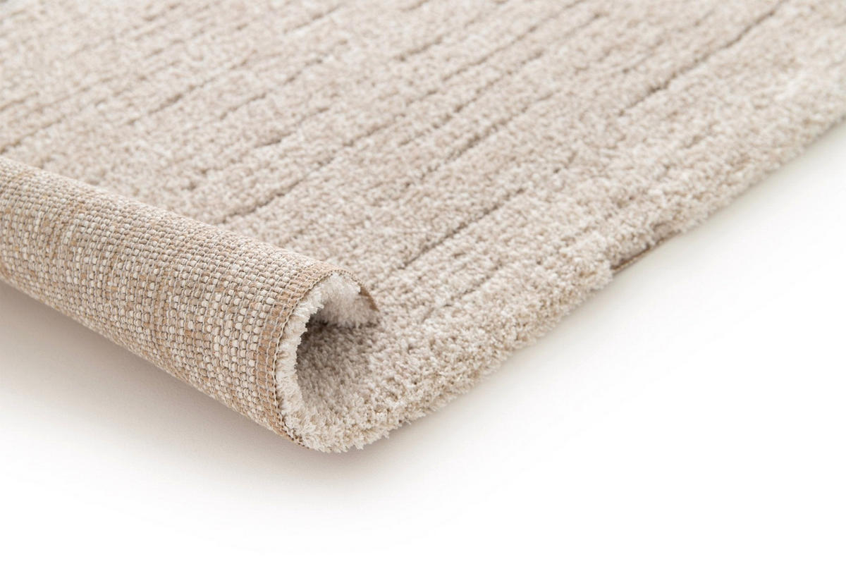 TEPPICH Design extrem weich beige - Beige, Textil (160/230cm) - AFK Living