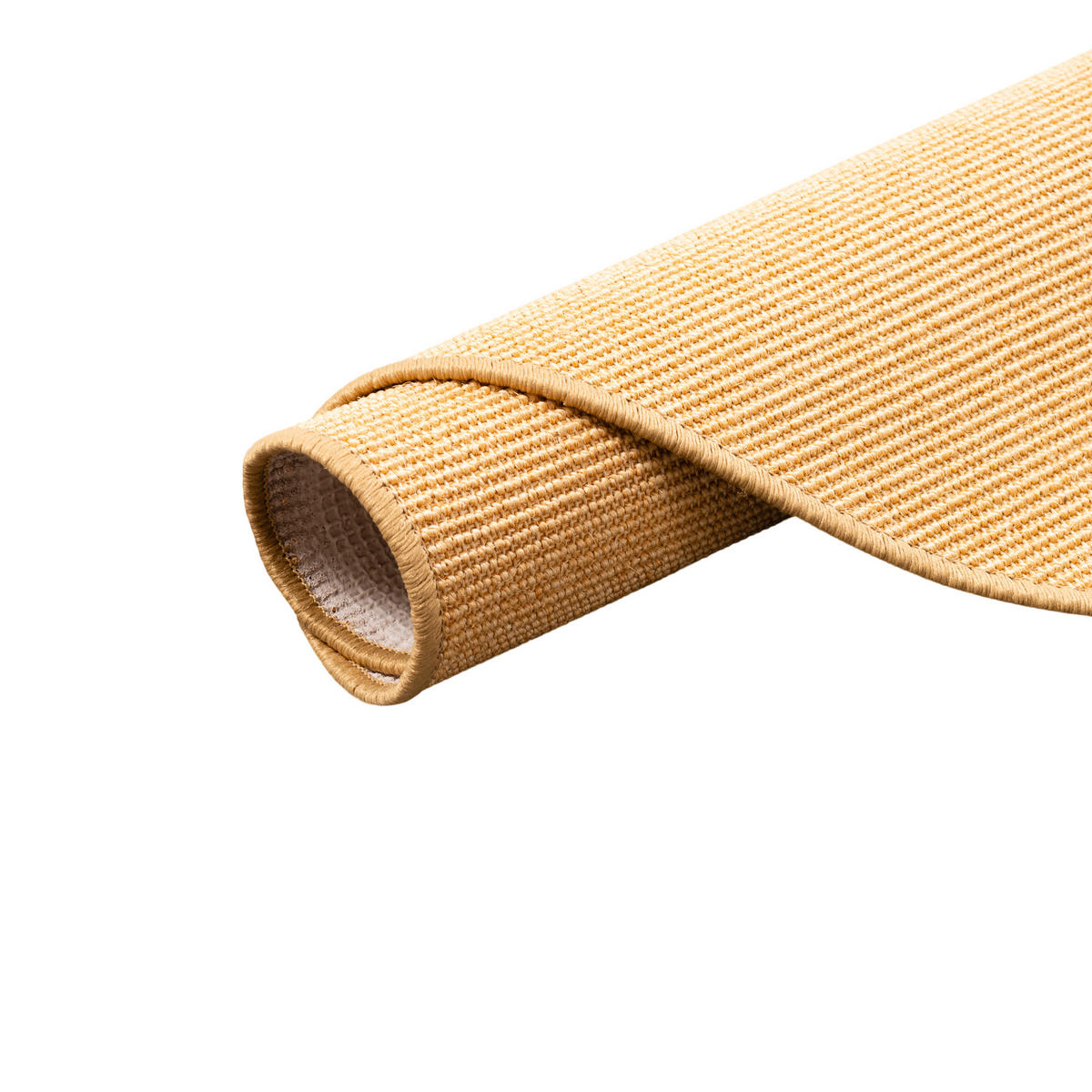 SISAL NATUR TEPPICH RUND - Honig, Textil (200/200cm) - Snapstyle