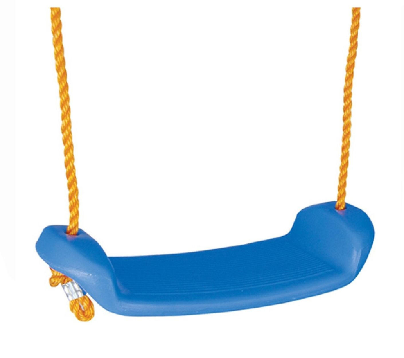 KINDERSCHAUKEL 6116 blau Gartenschaukel, Seile, bis 100 kg, ab 3 Jahren, Outdoor, Kunststoff - Blau, Kunststoff (16/8/42cm) - Pilsan
