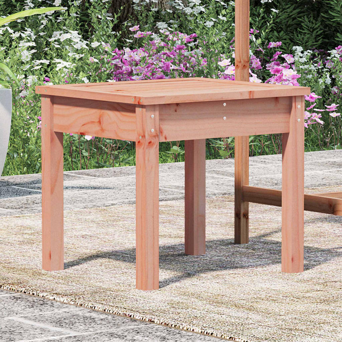 GARTENBANK 50x44x45 cm Massivholz Douglasie - Braun, Holz (50/45/44cm) - furnicato