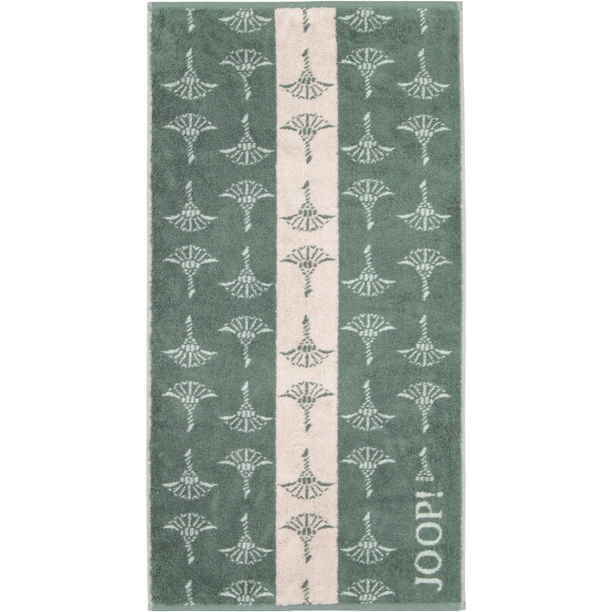 HANDTUCH DIVIDED CORNFLOWER 1706 SALBEI - 44 - Grün, Textil (50/100cm) - Joop!