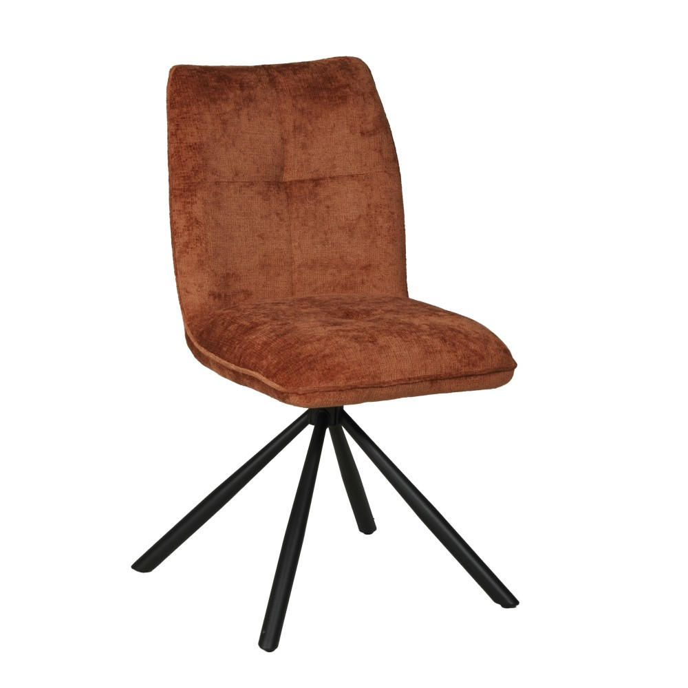 Weber Industries Stühl/ Rotbraun 47x87.5x58 cm
