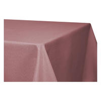 TISCHDECKE Leinenoptik 90/90 cm eckig altrosa - Altrosa, Kunststoff (90/90cm) - TiborTex