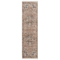 TEPPICHLÄUFER Fionna Neta Beige - Beige, Textil (71/239cm) - Kukoon Rugs