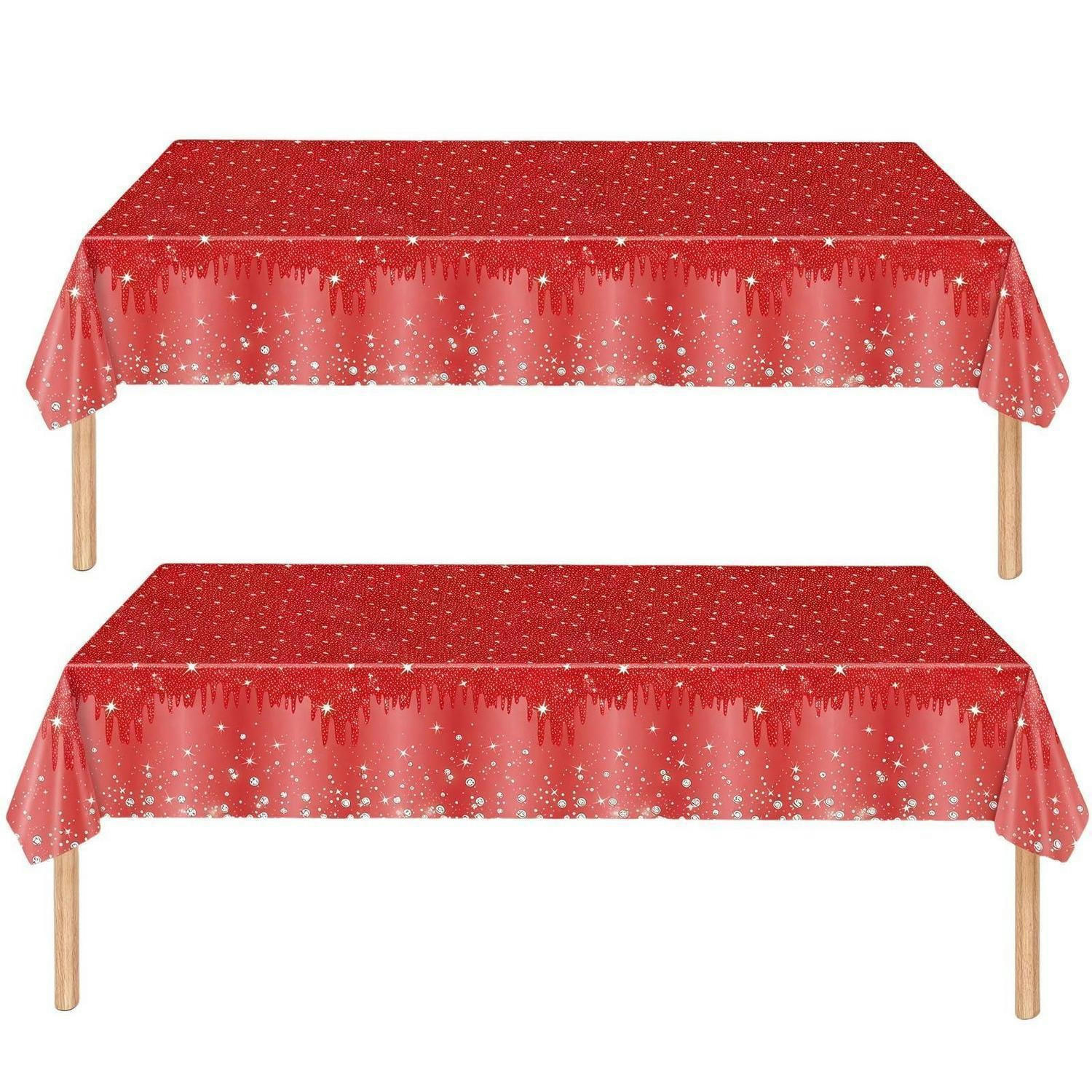 XXXLutz Tischdecke Rot 137x1.5x274 cm