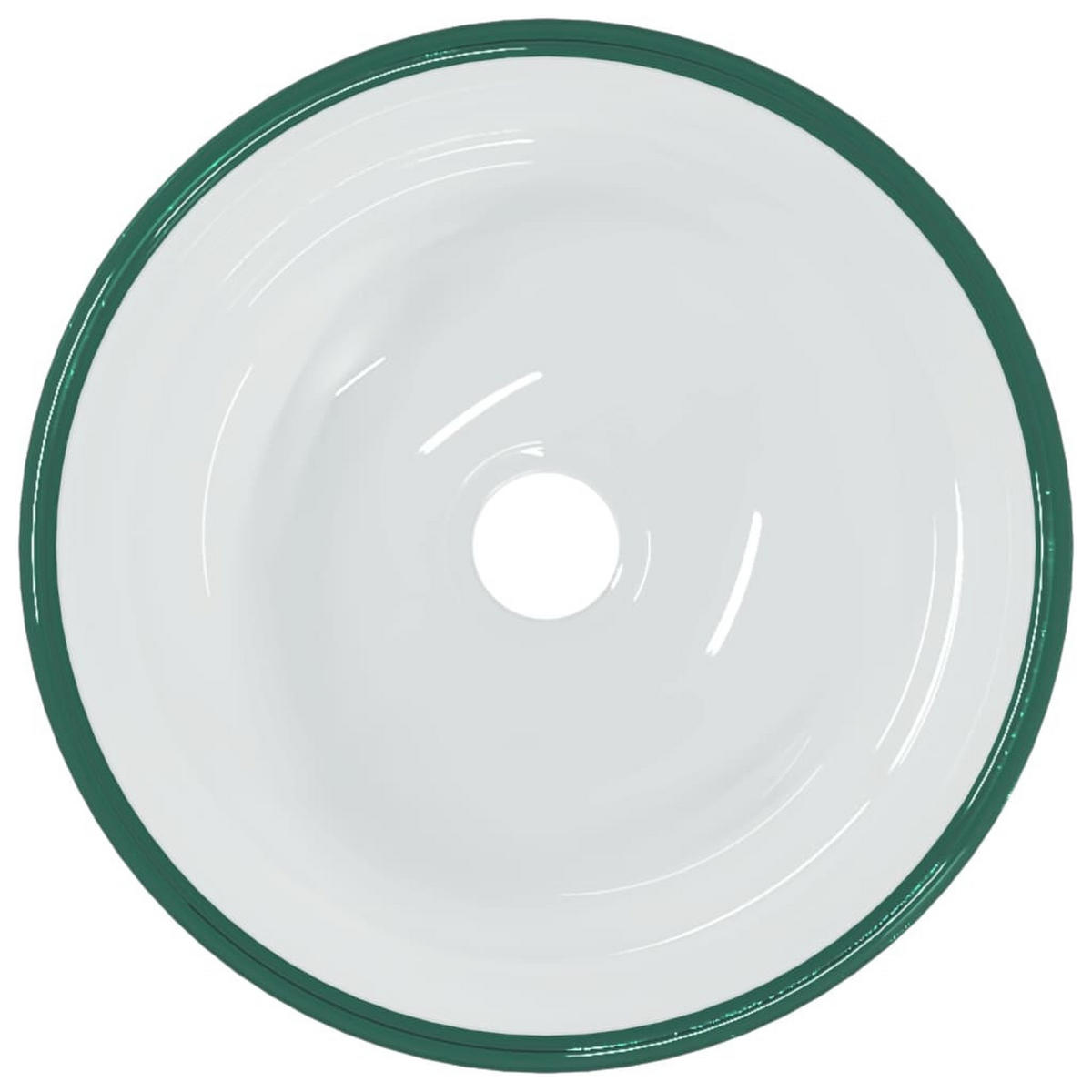 WASCHBECKEN 30/12 cm aus Hartglas Transparent - Transparent, Glas (30/12/30cm) - vidaXL