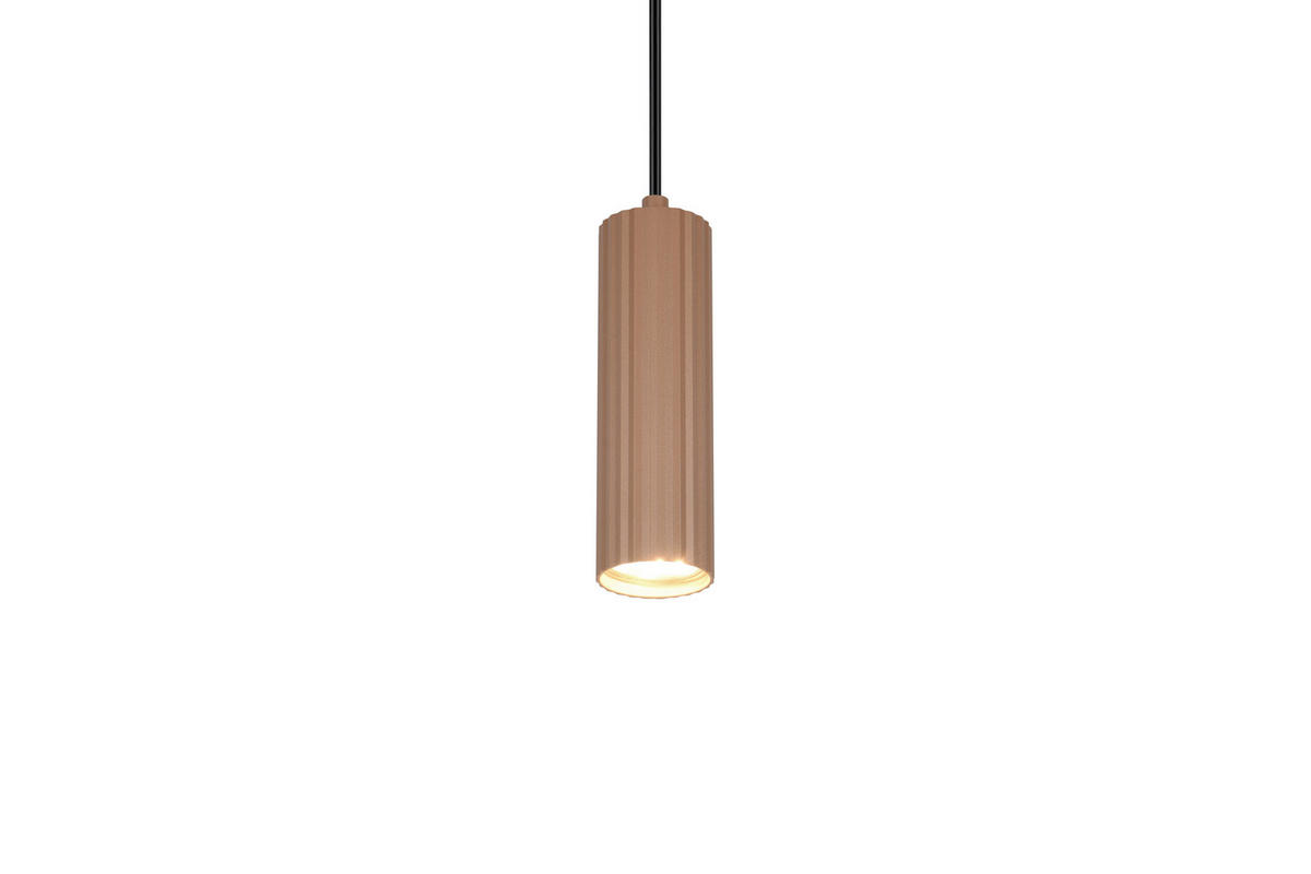 HÄNGELAMPE SOKA - Braun - 9/9/150 cm - Braun, Metall (9/9/150cm) - Trio Leuchten