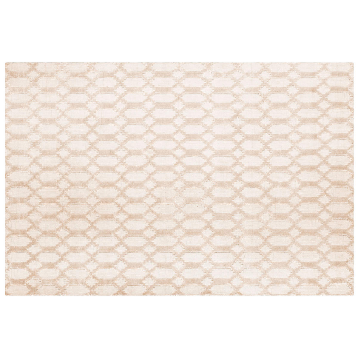 KURZFLOR-TEPPICH Cizre 230/160 cm - Beige, Naturmaterialien (160/230cm) - Beliani