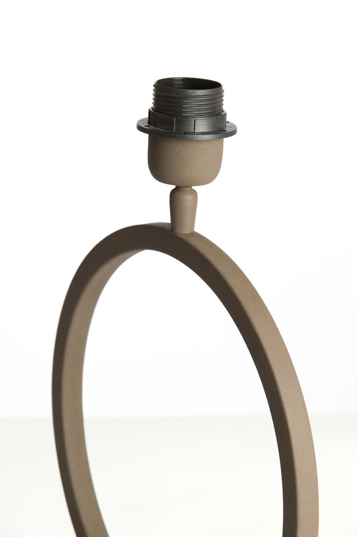 LAMPENFUSS Liva Braun Ø30/43 cm - Braun, Metall (30/12.5/42cm) - Light & Living