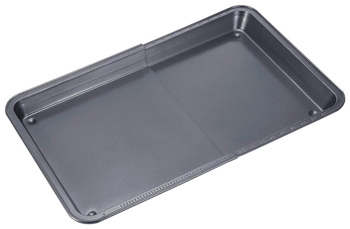 BACKBLECH Bakery Grau - Grau, Metall (33/3/52cm) - Mömax
