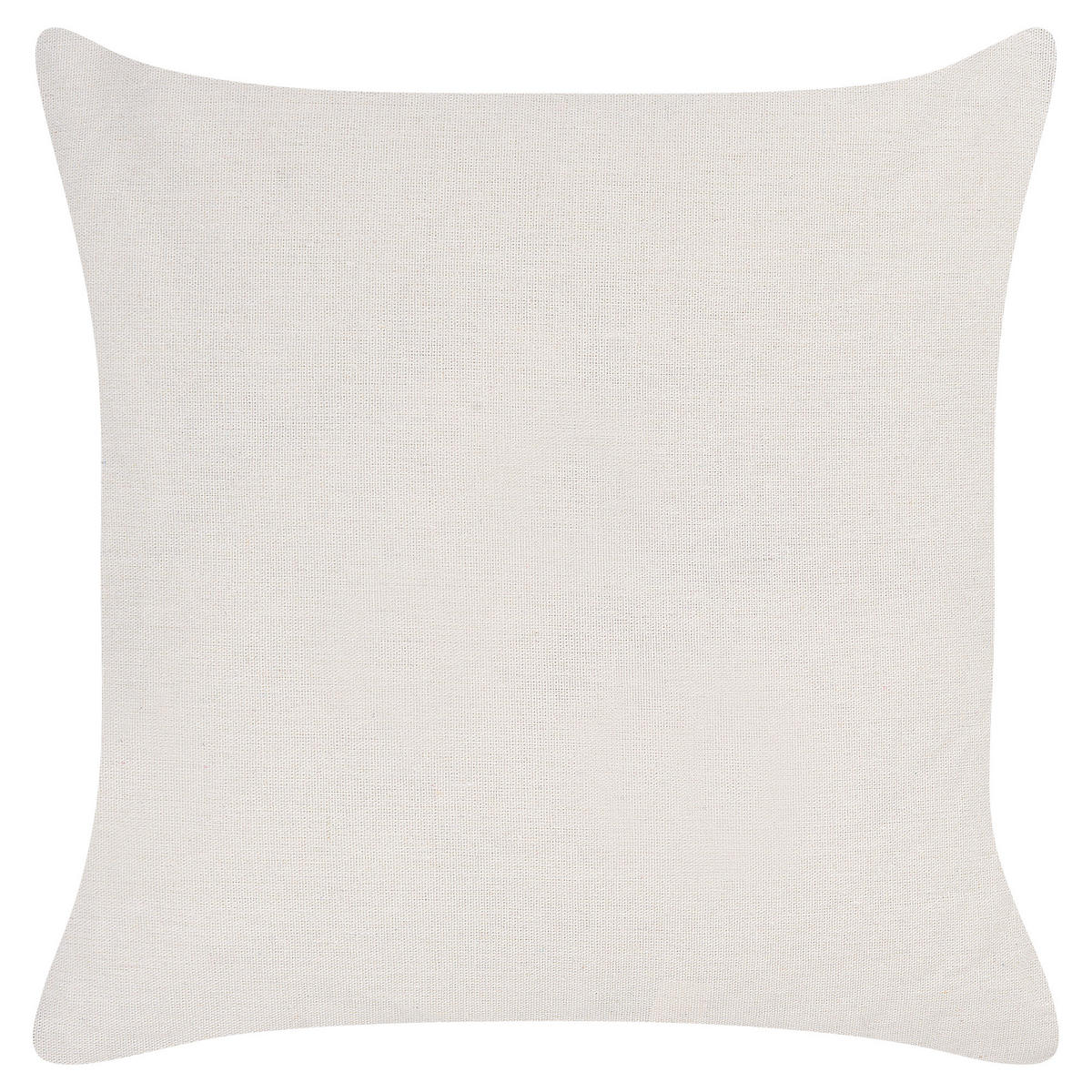 DEKOKISSEN 2er-Set Cremeweiß 45/45 cm Sophora - Ecru/Grau, Textil (45/45cm) - Beliani