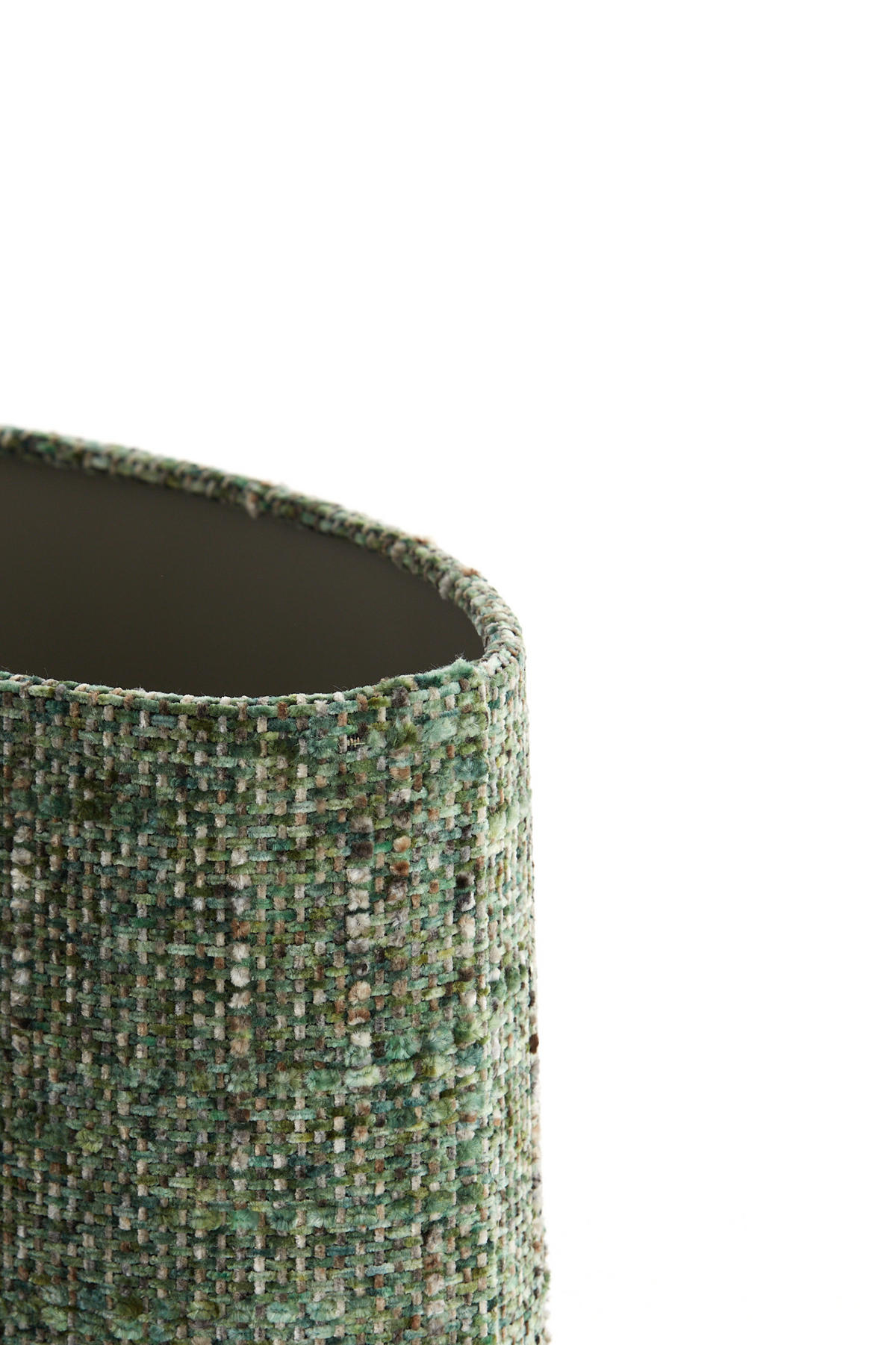 LAMPENSCHIRM Osire Grün 30/15/25 cm - Grün, Textil (30/15/25cm) - Light & Living