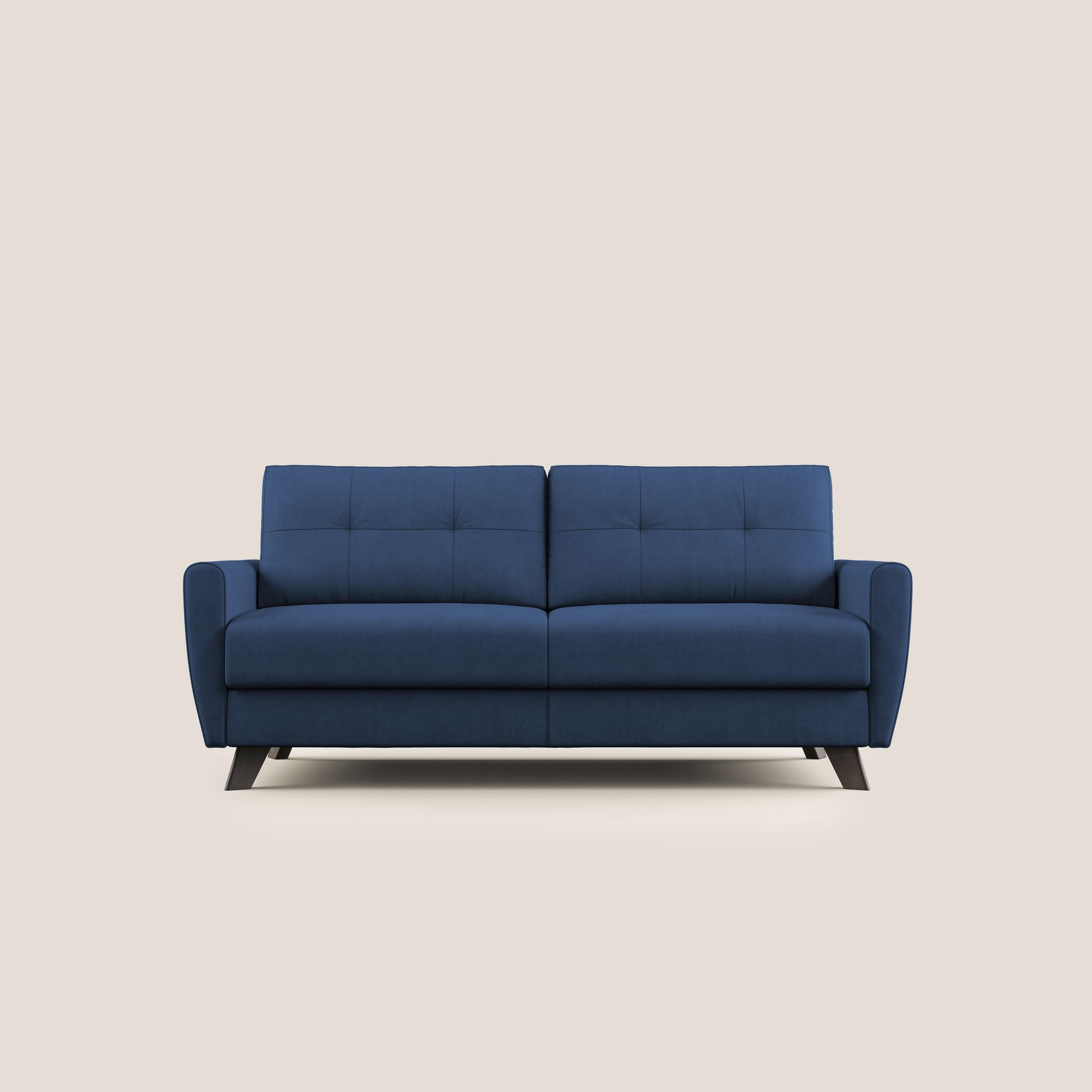 Thumbnail - Divani.store Schlafsofa, Blau, Textil, 2-Sitzer, Rechteckig, 168x97x96 cm, Wohnzimmer, Sofas & Couches, Schlafsofas