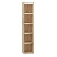 REGAL Avo Sonoma Eiche 40 / 34 / 200cm - Braun, Holz/Holzwerkstoff (40/200/34cm) - Feldmann-Wohnen