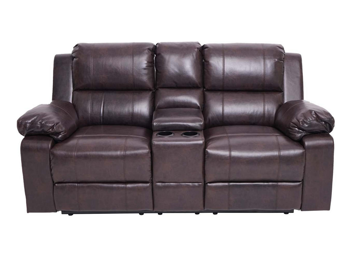 2ER KINOSESSEL Braun - Braun, Textil (180/98/86cm) - MCW