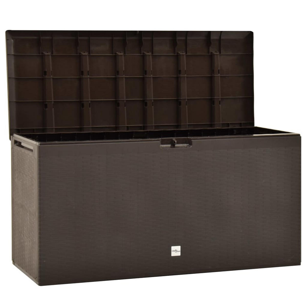 GARTENBOX Braun 114x47x60 cm - Braun, Kunststoff (114/60/47cm) - furnicato