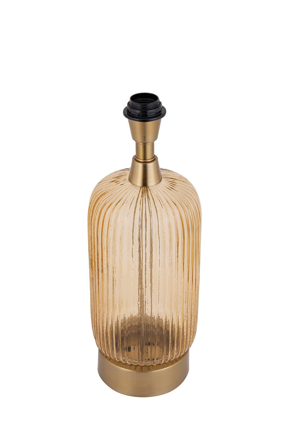 TISCHLAMPE Juliet Gold 17/17/42cm - Goldfarben, Glas (17/17/42cm) - PTMD Collection