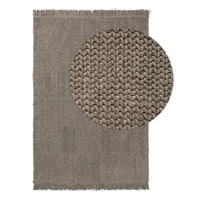 WOLLTEPPICH Velma Grau 200x300 cm - Grau, Textil (200/300cm) - benuta Pure