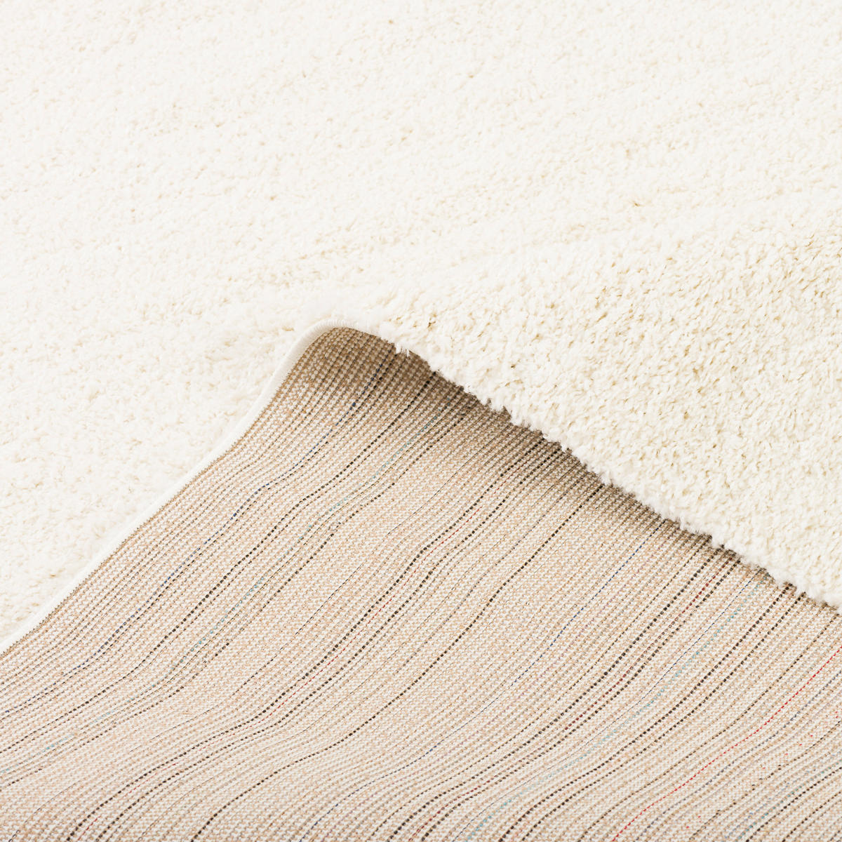 HOCHFLOR LANGFLOR TEPPICH ALOHA - Weiß, Textil (160/230cm) - Pergamon