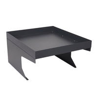 MÄHROBOTER-GARAGE mit Pflanzkasten 37x60x70cm Metall Anthrazit - Anthrazit, Metall (60/37/70cm) - PROREGAL