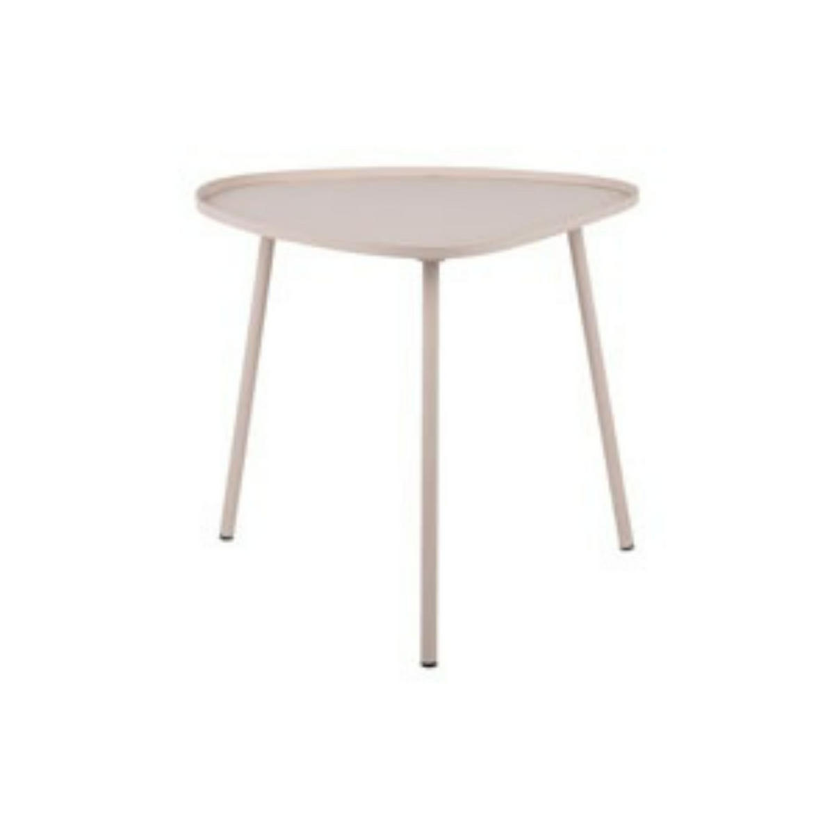 BEISTELLTISCH Boaz Grau 44/44/43 cm - Grau, Metall (44/44/43cm) - Leitmotiv