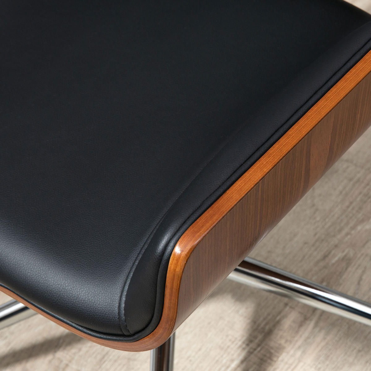 DREHSTUHL 53/60/86-96 cm in Schwarz, höhenverstellbar mit Kippfunktion - Schwarz, Kunststoff (60/96/53cm) - Flora Grace
