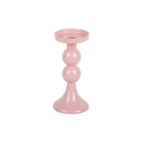 KERZENSTANDER Funky 8.5/8/19 cm - Pink, Metall (8/19/8.5cm) - Present Time
