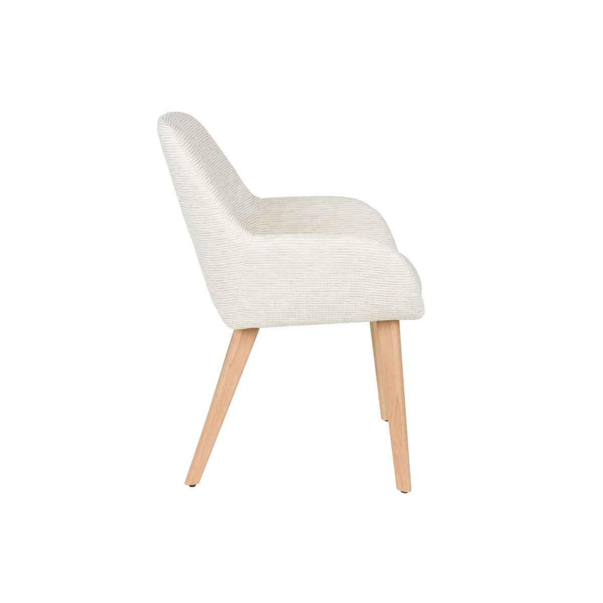 ESSZIMMERSTUHL Lionel Creme/ Weiß - 2 er Set - Creme/Weiß, Kunststoff (59/82.5/59cm) - Housecraft Living