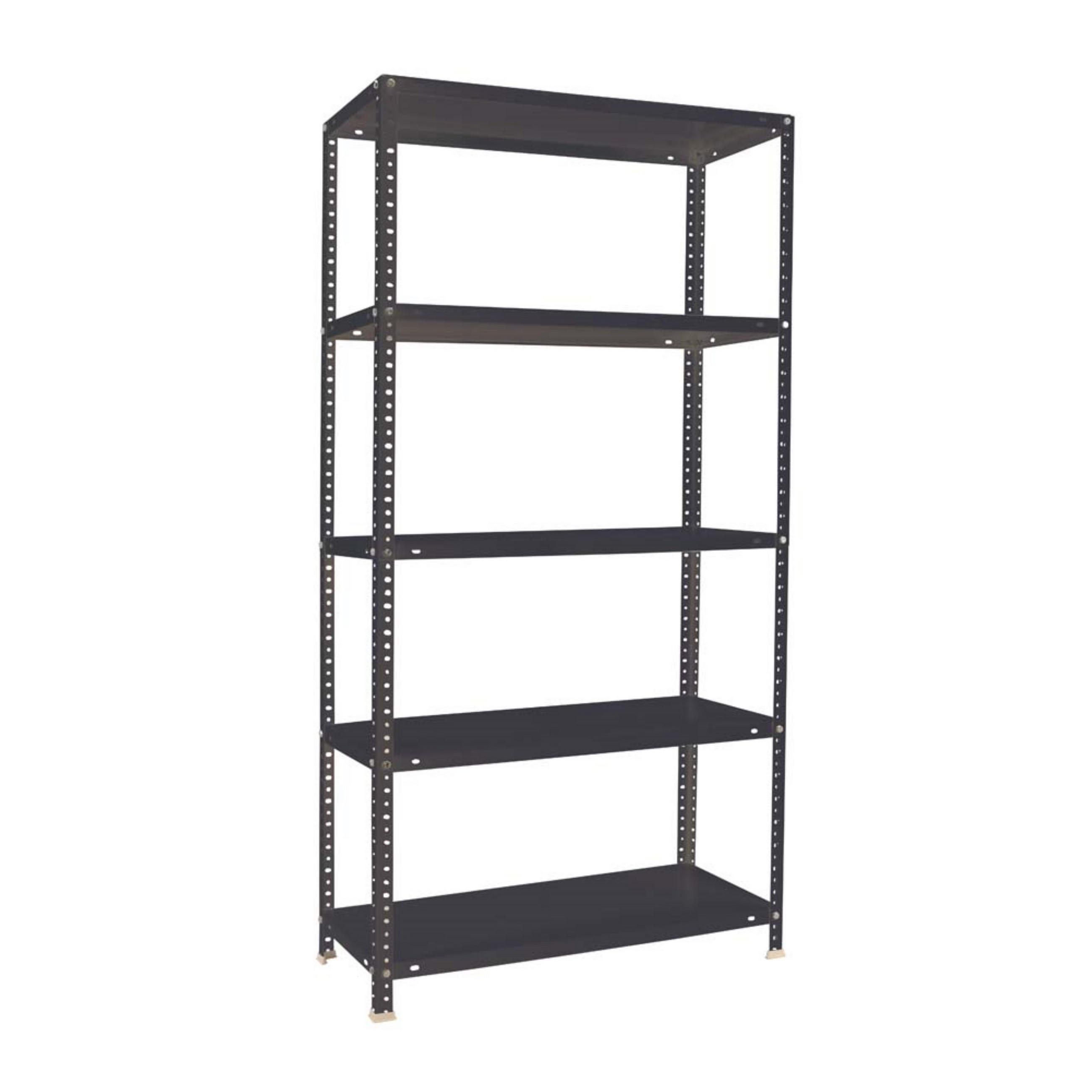 SCHRAUBREGAL PANDA TALL | HxBxT 200x100x30cm | 6 Fachböden | Fachlast 100kg | Anthrazit - Anthrazit, Metall (100/200/30cm) - PROREGAL