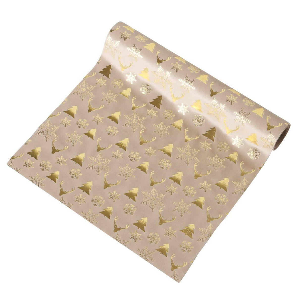 LÄUFER Naina 152/35 cm - Beige, Textil (152cm) - Boltze Home