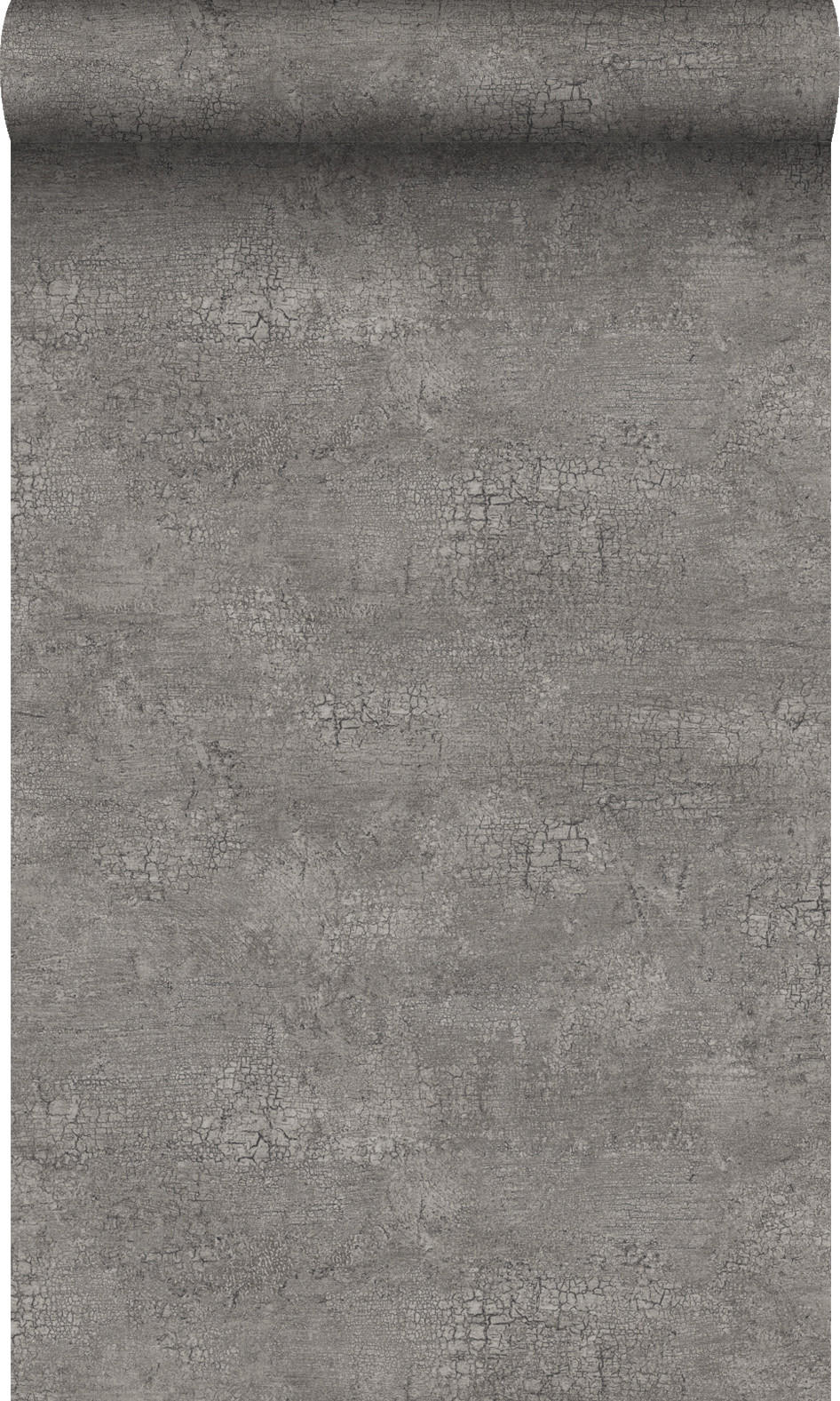 TAPETE Naturstein mit Craquelé-Effekt 53 cm x 10.05 m - Braun, Papier (53/1000cm) - Origin Wallcoverings
