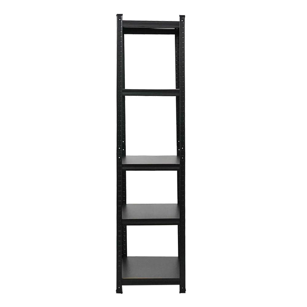 Thumbnail - Proregal Schwerlastregal, Schwarz, Metall, Rechteckig, 45x180x45 cm, Freizeit, Heimwerken, Werkstatt, Schwerlastregale