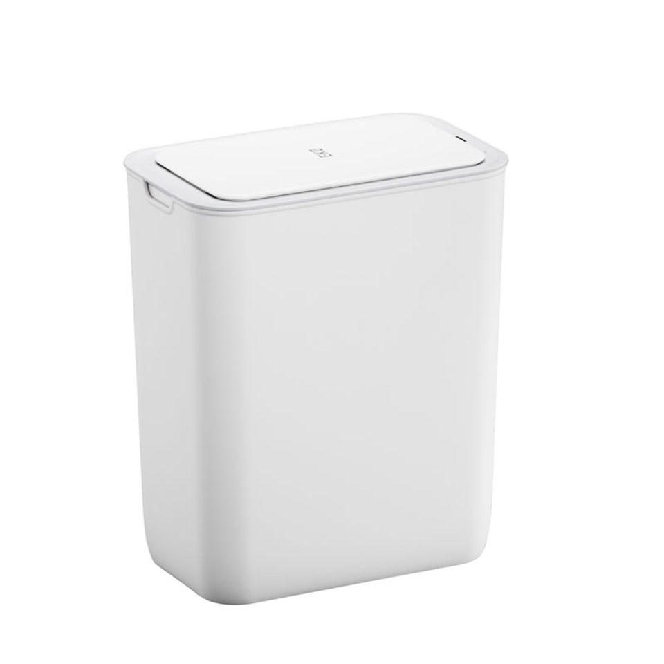 MÜLLEIMER Modern Mit Smart Sensor Zur Wandmontage 8 Liter Weiß - Weiß, Metall (25.9/31/16.5cm) - PROREGAL