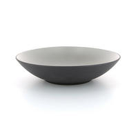 SUPPENSCHÜSSEL / COUPTELLER EQUINOXE 24 cm Pfeffer - Hellgrau, Keramik (24cm) - Revol Porcelaine France