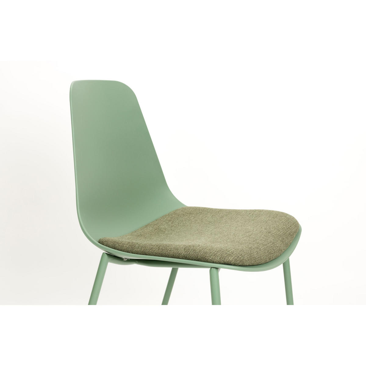 ESSZIMMERSTUHL Jeffrey Grün - 4 er Set - Grün, Kunststoff (49/88/48.5cm) - Housecraft Living