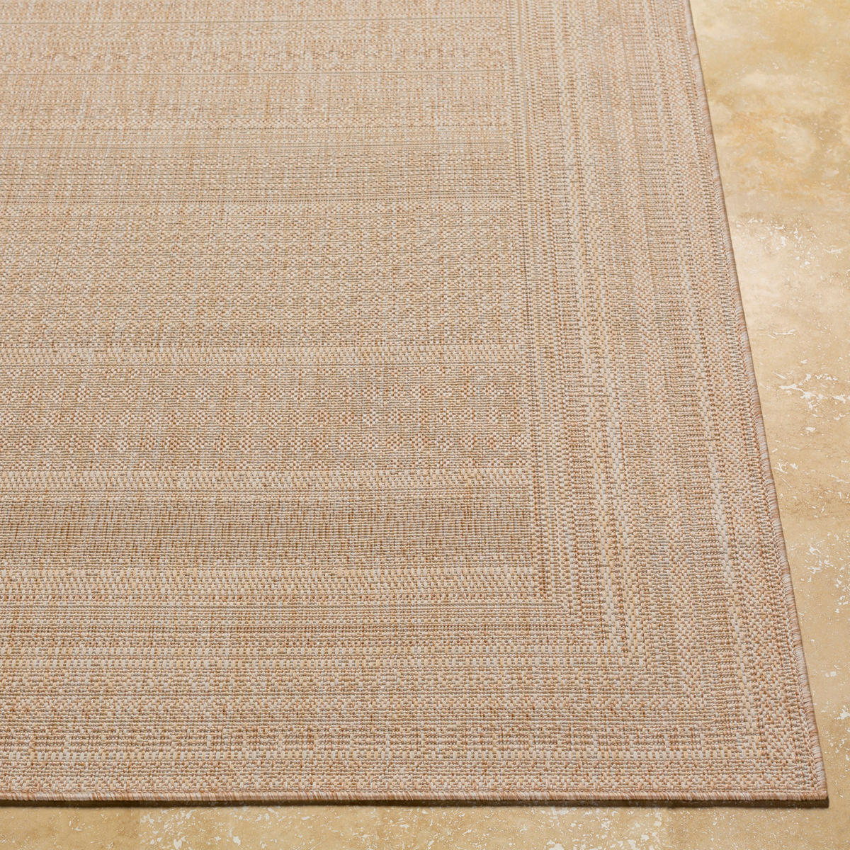 OUTDOORTEPPICH Jute-Optik 200/275 cm Beige - Braun, Kunststoff/Textil (200/275cm) - LIVABLISS