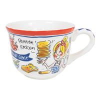 SUPPENSCHALE Wir lieben Holland in Bunt - 14cm - Multicolor, Keramik (16.2cm) - Blond Amsterdam