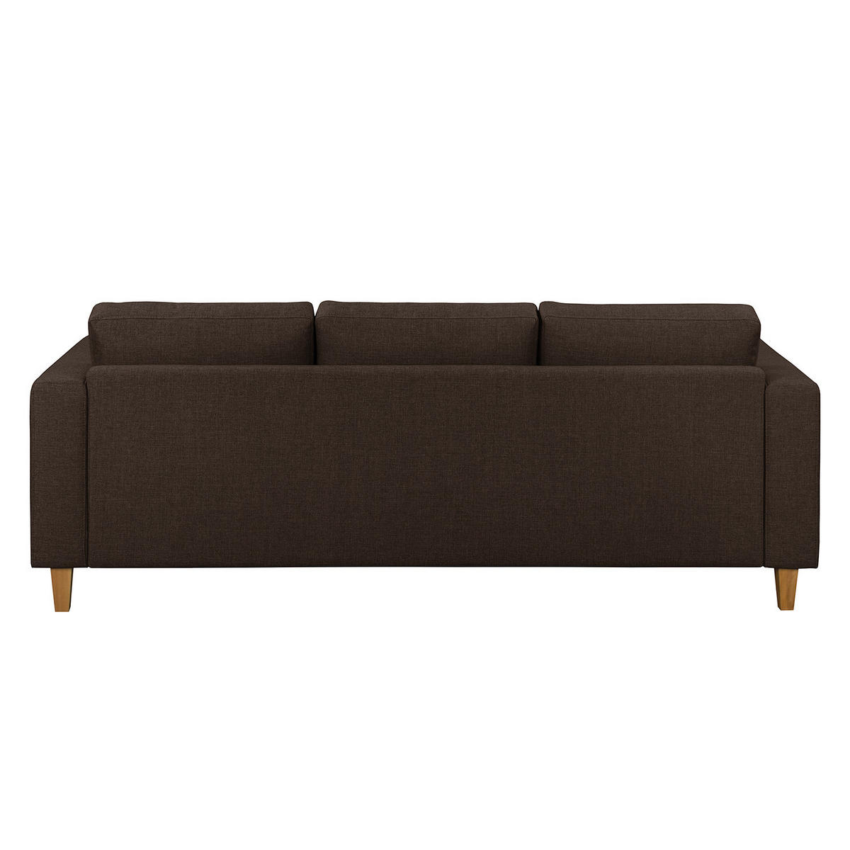 POLSTERGARNITUR - 3-2-1 - Braun, Textil (214/86/90cm) - home24