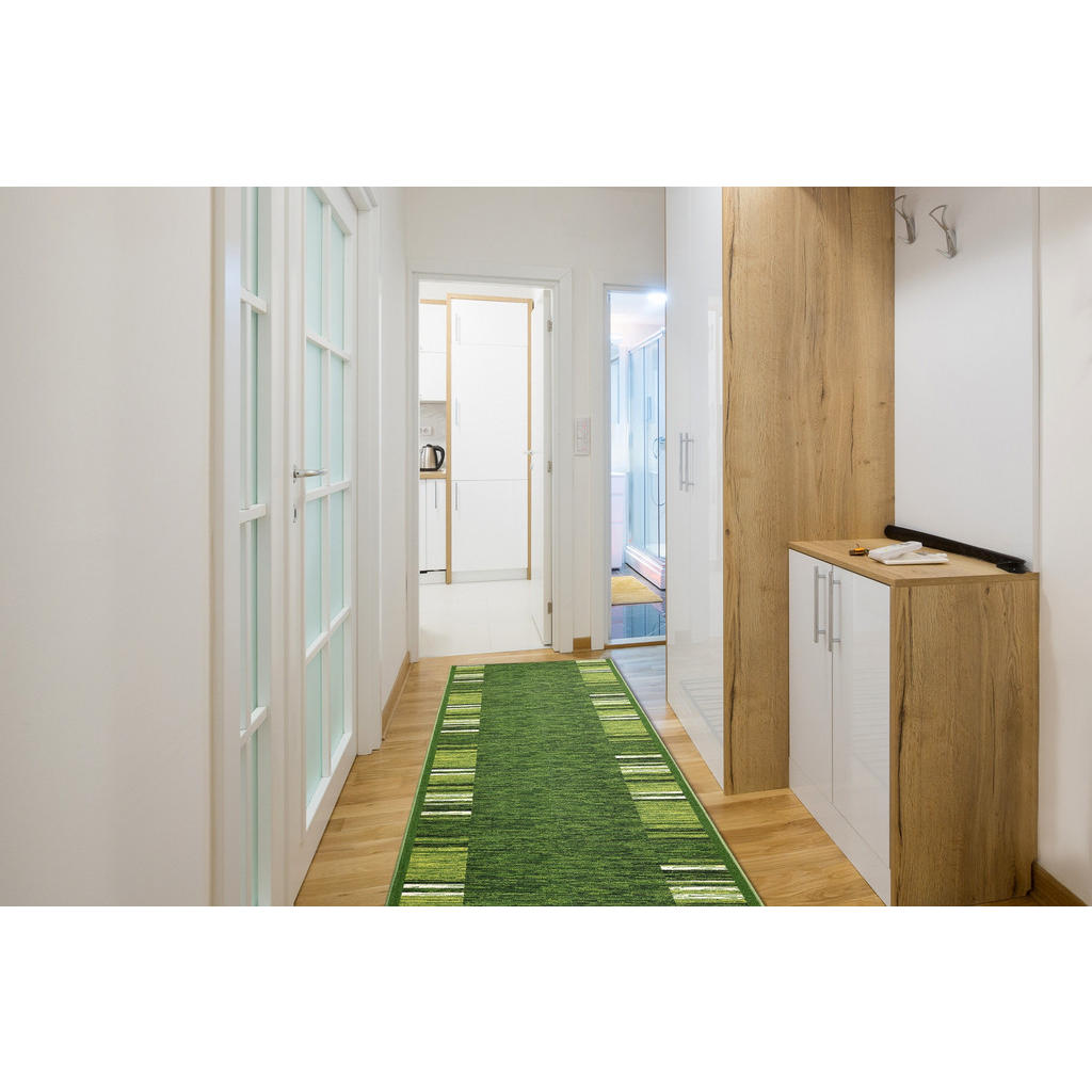 Thumbnail - rugsX Läufer, Pastellgrün, Textil, Freiform, 67x200 cm, Teppiche & Böden, Teppiche, Teppichläufer