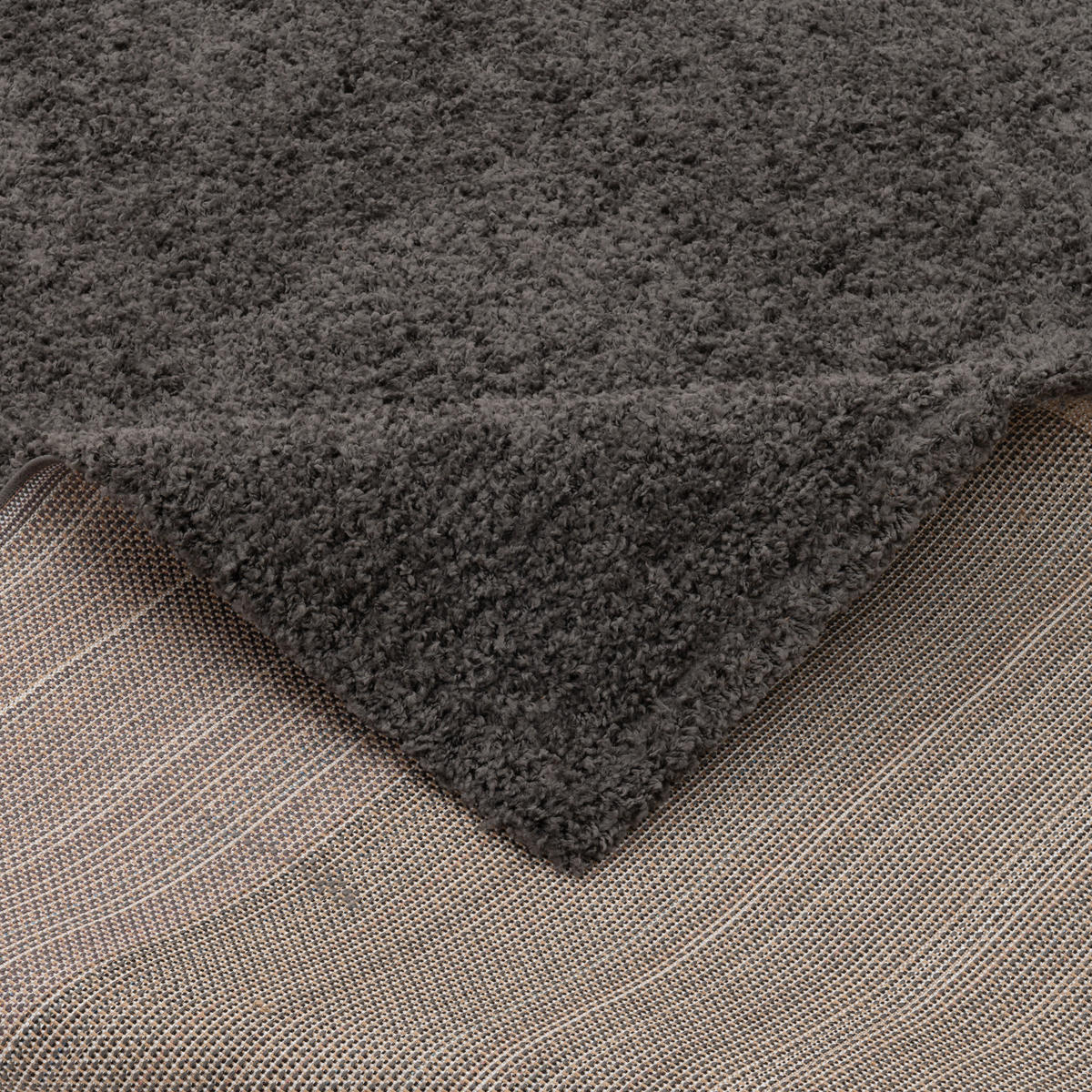 HOCHFLOR LANGFLOR SHAGGY TEPPICH FLUFFY - Anthrazit, Textil (160/230cm) - Pergamon